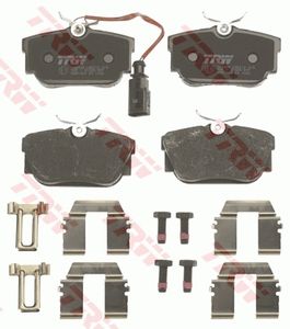 Remblokkenset, schijfrem TRW, u.a. fÃ¼r VW