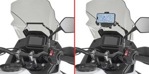 GIVI Accessoire steun, Accessoiresteun voor aan het stuur, FB1201