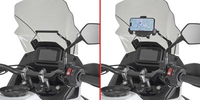 GIVI Accessoire steun, Accessoiresteun voor aan het stuur, FB1201