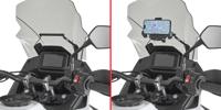 GIVI Accessoire steun, Accessoiresteun voor aan het stuur, FB1201 GIVI Accessoire steun, Accessoiresteun voor aan het stuur, FB1201