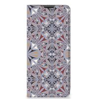 Motorola Moto G51 5G Standcase Flower Tiles - thumbnail