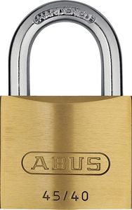 ABUS Cilinderhangslot | breedte slotlichaam 39 mm | messing verschillendsluitend | 1 stuk - 80613 80613