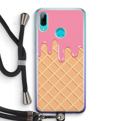 Ice cream: Huawei P Smart (2019) Transparant Hoesje met koord