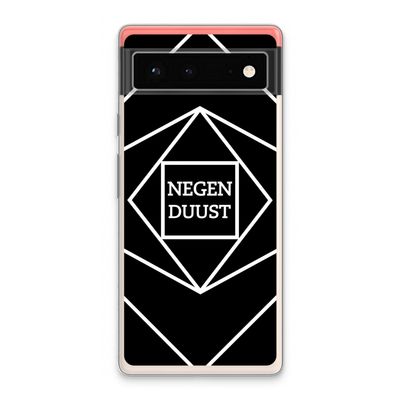 Negenduust geometrisch: Google Pixel 6 Transparant Hoesje