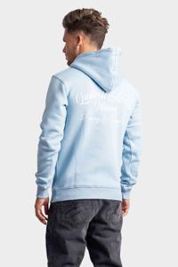 Quotrell Atelier Milano Hoodie Heren Lichtblauw - Maat S - Kleur: LichtblauwWit | Soccerfanshop