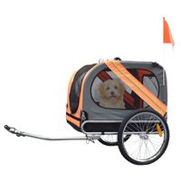 Pet trailer fietskar 80x56,5x63cm Pet trailer fietskar 80x56,5x63cm