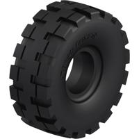 Blickle BSEV 4.00-4 Banden Wieldiameter: 306 mm Draagvermogen (max.): 840 kg 1 stuk(s)