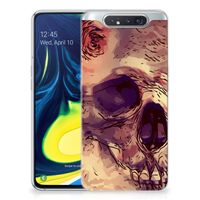 Silicone Back Case Samsung Galaxy A80 Skullhead