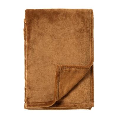 Dutch Decor plaid harvey 150x200 cm tobacco brown