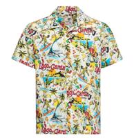 King Kerosin Lake Garda Shirt Off White -XXXXL