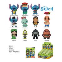 Lilo & Stich 3D PVC Bag Clips Stich Series 2 Display (24)