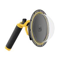 Telesin Waterdichte Dome behuizing voor GoPro Hero 9,10,11 en 12