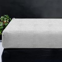 Sleeptime Teddy hoeslaken Grijs 160 x 200 cm