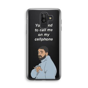 Hotline bling: Samsung Galaxy J8 (2018) Transparant Hoesje