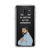 Hotline bling: Samsung Galaxy J8 (2018) Transparant Hoesje