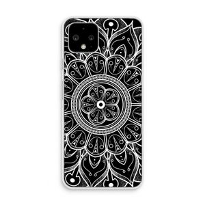 Roses Are Red: Pixel 4 Transparant Hoesje