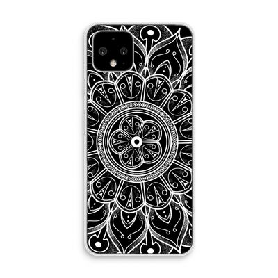 Roses Are Red: Pixel 4 Transparant Hoesje