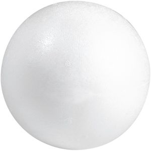 Knutselmateriaal ballen/bollen 7 cm styrofoam/polystyreen/piepschuim   -