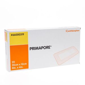 Primapore S&n Verb Post-op 20cmx10cm 20 66000319