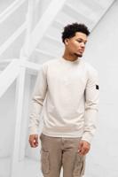Cruyff Non Denim Sweater Heren Sand - Maat XXL - Kleur: Sand | Soccerfanshop