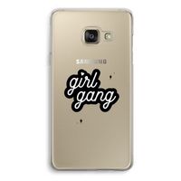 Girl Gang: Samsung A3 (2017) Transparant Hoesje