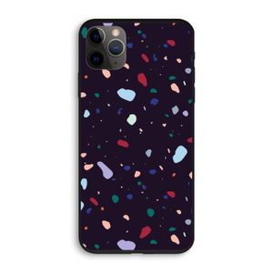 Dark Rounded Terrazzo: iPhone 11 Pro Biologisch afbreekbaar hoesje