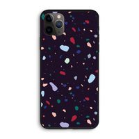 Dark Rounded Terrazzo: iPhone 11 Pro Biologisch afbreekbaar hoesje