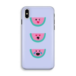 Smiley watermeloen: iPhone X Tough Case