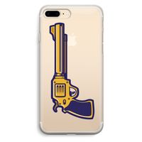 Pew Pew Pew: iPhone 7 Plus Transparant Hoesje
