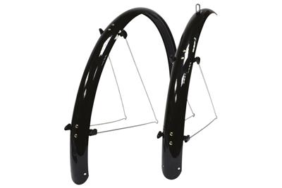 OXC Hybrid Set Spatbord 56mm Voor / Achter - Zwart OXC Hybrid Set Spatbord 56mm Voor / Achter - Zwart