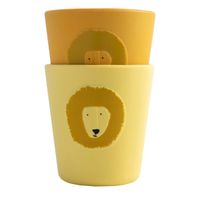 Trixie Silicone Beker Mr. Lion, 2st. - thumbnail