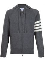 Thom Browne sweat zippé - Gris - thumbnail