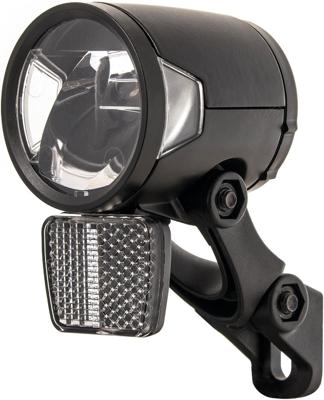 Herrmans Koplamp h-black mr8 e 6-12 volt - met houder - 180 lumen