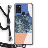 Billy: Samsung Galaxy A21s Transparant Hoesje met koord