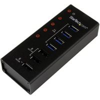 StarTech.com 4-poorts gevoede USB 3.0 hub met 3 USB-laadpoorten (2 x 1 A & 1 x 2 A)