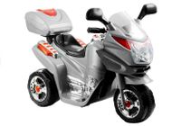 Viking Choice  Elektrische kindermotor driewieler - grijs - 12V - thumbnail