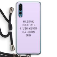 Sprong: Huawei P20 Pro Transparant Hoesje met koord