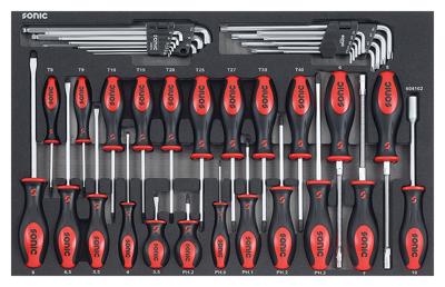 Sonic Schroevendraaierset 41-delig 604102