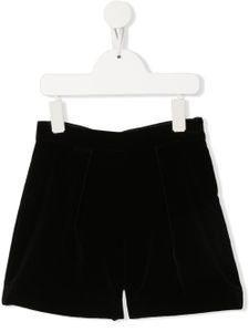 Bonpoint short zippé à effet velours - Noir