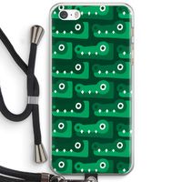 Crocs: iPhone 5 / 5S / SE Transparant Hoesje met koord