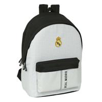 Laptoptas Real Madrid C.F. 24/25 Wit Grijs 31 x 44 x 18 cm 15,6"