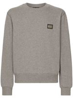 Dolce & Gabbana sweat en jersey DG Essentials - Gris