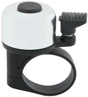 Bike Tec & More Mini fietsbel mini bell alu f. bardiameter 31,8mm sil.