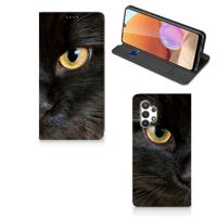 Samsung Galaxy A32 4G | A32 5G Enterprise Editie | Hoesje maken | Zwarte Kat Samsung Galaxy A32 4G | A32 5G Enterprise Editie | Hoesje maken | Zwarte Kat