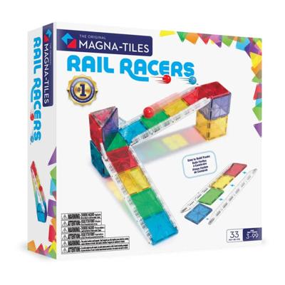 Magna-Tiles - Rail Racers - 33-delig