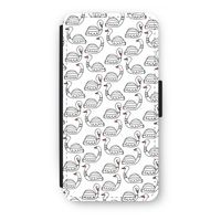 Zwanen: iPhone 8 Plus Flip Hoesje Zwanen: iPhone 8 Plus Flip Hoesje