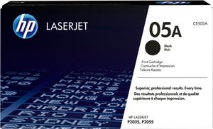 HP 05A originele zwarte LaserJet tonercartridge