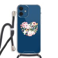 GRL PWR Flower: iPhone 12 Transparant Hoesje met koord
