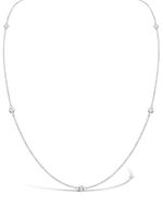 Pragnell collier Sundance en or blanc 18ct pavé de diamants - Argent