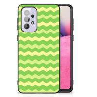 Samsung Galaxy A33 5G Back Case Waves Green